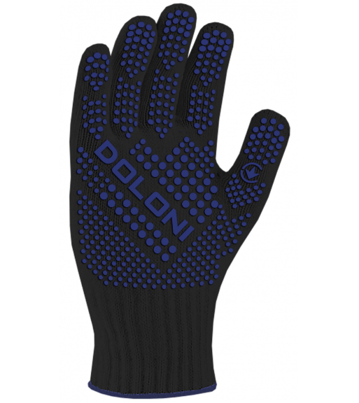 4418 Рукавички Долоні трикотажні робочі чорні з пвх Котон Лайт 10 розмір